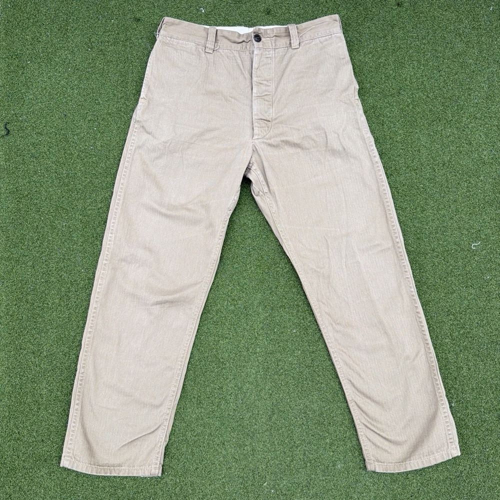 Mister Freedom Sportsman Pants Brown 30 Made In USA LA Work Pants